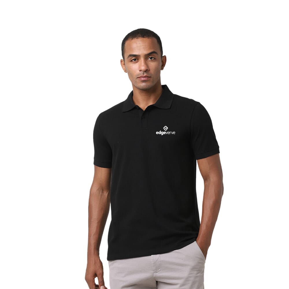 Jack & Jones Madd Polo T-shirt-Black